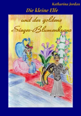 Katharina Jordan Die kleine Elfe und der goldene Sieger-Blumenkranz обложка книги