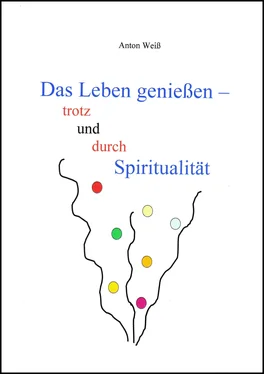 Anton Weiß Das Leben genießen - trotz und durch Spiritualität обложка книги