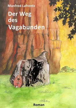 Manfred Lafrentz Der Weg des Vagabunden обложка книги