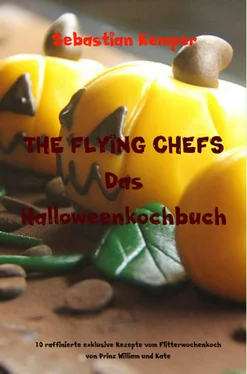 Sebastian Kemper THE FLYING CHEFS Das Halloweenkochbuch обложка книги