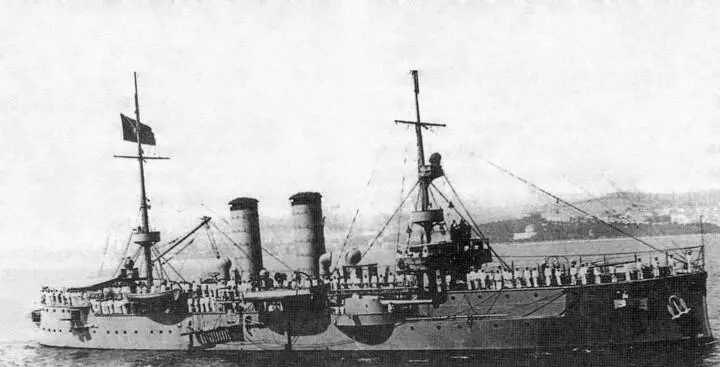 Das alte portugiesische Küstenpanzerschiff VASKO DA GAMA Die ersten Schiffe - фото 29