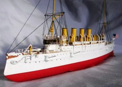USKreuzer COLUMBIA als Modell Am 15 erschien Amerika vertreten durch die - фото 30