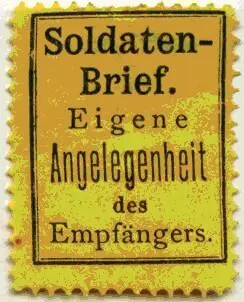 Ich schicke mit diesem Briefe einen Bogen Soldatenbriefmarken - фото 23