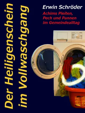 Erwin Schröder Der Heiligenschein im Vollwaschgang обложка книги