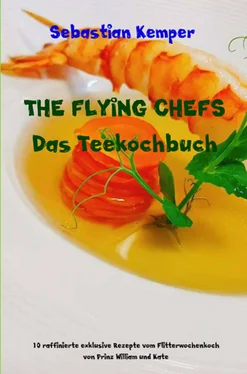 Sebastian Kemper THE FLYING CHEFS Das Teekochbuch обложка книги