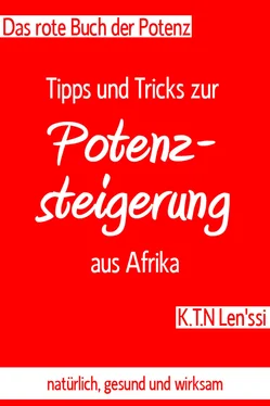K.T.N Len'ssi Das rote Buch der Potenz: Tipps und Tricks zur Potenzsteigerung aus Afrika обложка книги
