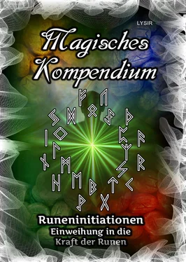 Frater LYSIR Magisches Kompendium - Runeninitiationen обложка книги