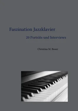 Christina Maria Bauer Faszination Jazzklavier - 20 Porträts und Interviews обложка книги