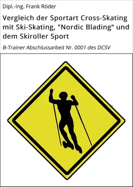 Dipl.-Ing. Frank Röder Vergleich der Sportart Cross-Skating mit Ski-Skating, Nordic Blading und dem Skiroller Sport обложка книги