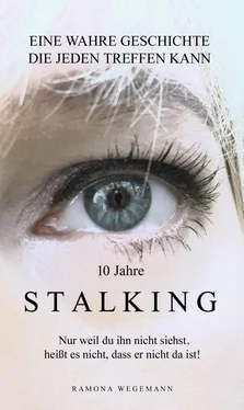 ramona wegemann 10 Jahre Stalking - Nur weil Du ihn nicht siehst, heißt es nicht, dass er nicht da ist! обложка книги