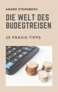 André Sternberg Die Welt des Budgetreisen обложка книги