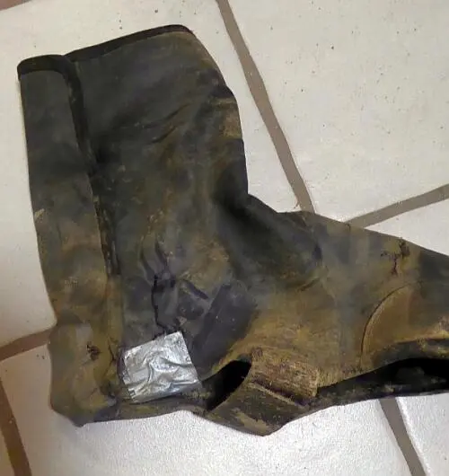 Da es aber trotz allem nur die dünnen Stoffschuhe sind und bleiben dringt die - фото 10
