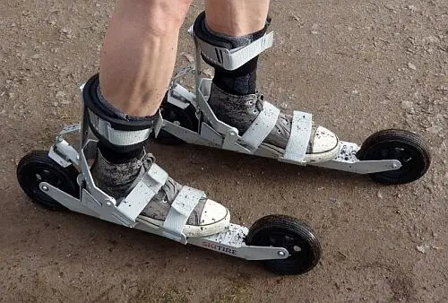 Bild Zu leichten Skates passen leichte Schuhe Wer tief in die Trickkiste - фото 22