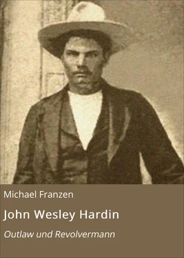 Michael Franzen John Wesley Hardin обложка книги
