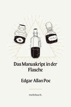 Edgar Allan Poe Das Manuskript in der Flasche обложка книги