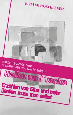 Bernhard Höfellner Haiku und Tanka erzählen von Sinn und mehr denken muss man selbst обложка книги