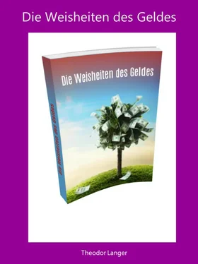 Theodor Langer Die Weisheiten des Geldes обложка книги