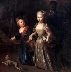 Prinz Friedrich und seine Schwester Wilhelmine Er erteilte dem Kronprinzen - фото 18