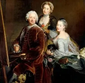 Hofmaler Pesne mit Frau und Tochter Der Prinz hatte eine kleine Trommel zum - фото 28