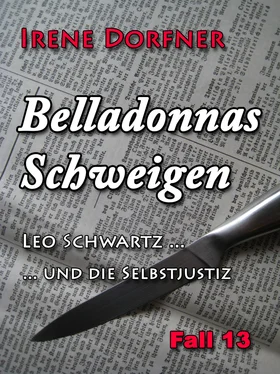 Irene Dorfner Belladonnas Schweigen обложка книги