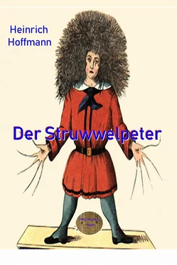 Heinrich Hoffmann Der Struwwelpeter обложка книги