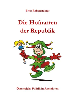 Fritz Rabensteiner Die Hofnarren der Republik обложка книги