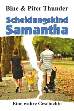 Bine Thunder Scheidungskind Samantha обложка книги