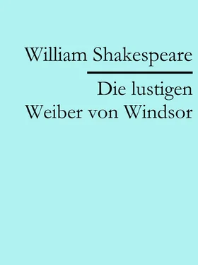 William Shakespeare Die lustigen Weiber von Windsor