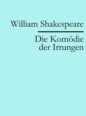 William Shakespeare Die Komödie der Irrungen обложка книги