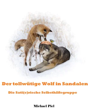 Michael Piel Der tollwütige Wolf in Sandalen обложка книги
