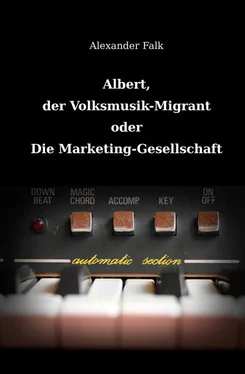 Alexander Falk Albert, der Volksmusik-Migrant oder Die Marketing-Gesellschaft обложка книги