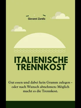 Giovanni Zarella Italienische Trennkost обложка книги