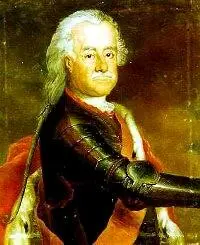Der alte Dessauer Fürst Leopold Sein braunes Gesicht war faltiger als seine - фото 23