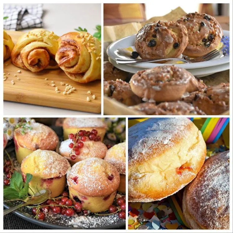 Gebäck Eine Auswahl meiner liebsten Gebäckesücke Kirchweihnudeln Zutaten für - фото 8