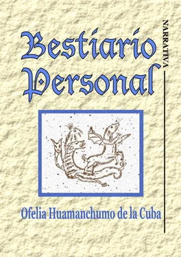 Ofelia Huamanchumo de la Cuba Bestiario Personal обложка книги