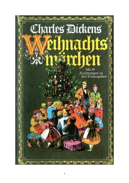 Charles Dickens Weihnachtsmärchen обложка книги