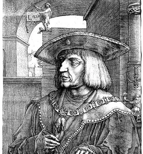 Maximilian von Lukas von Leyden gemalt Trotz der kennzeichnenden höckerigen - фото 56