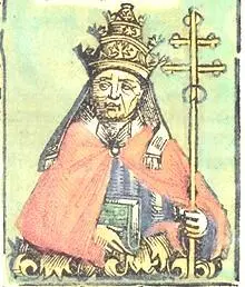 Amadeus VIII von Savoyen als Gegenpapst Felix V Holzschnitt aus der - фото 54