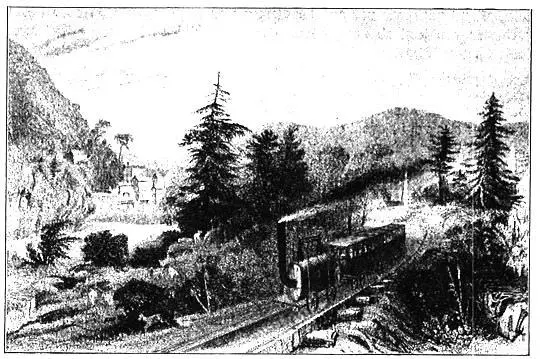 Eine Eisenbahn im Mohawktal im Jahre 1835 Nach einem gleichzeitigen - фото 16