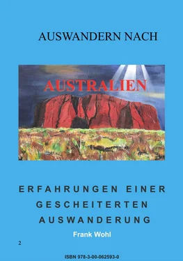 Frank Wohl Auswandern nach Australien обложка книги