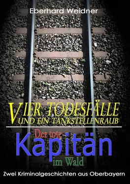 Eberhard Weidner Vier Todesfälle und ein Tankstellenraub & Der tote Kapitän im Wald обложка книги