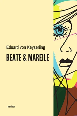 Eduard von Keyserling Beate und Mareile обложка книги
