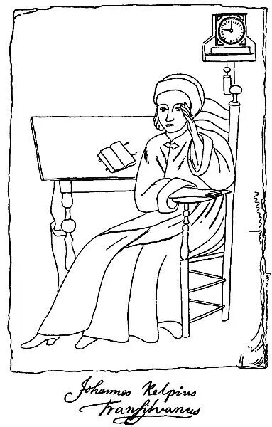 Johannes Kelpius Nach einer alten Malerei im Besitz der Historical Society of - фото 18