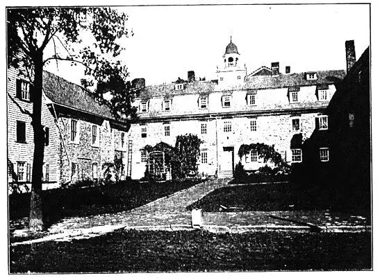 Das Schwesternhaus der Herrnhuter in Bethlehem Pennsylvanien Die Liebe zu - фото 28
