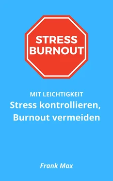 Frank Max Stress kontrollieren, Burnout vermeiden обложка книги