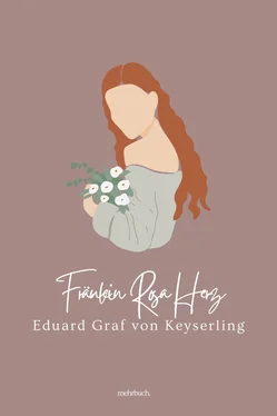 Eduard Graf von Keyserling Fräulein Rosa Herz обложка книги