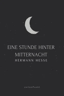 Hermann Hesse Eine Stunde hinter Mitternacht обложка книги