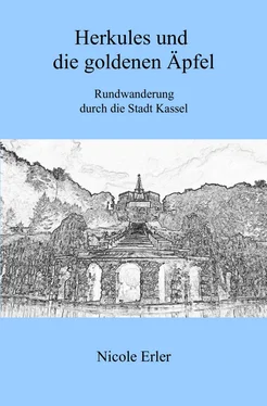 Nicole Erler Herkules und die goldenen Äpfel - Rundwanderung durch die Stadt Kassel обложка книги