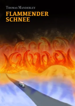 Thomas Manderley Flammender Schnee обложка книги