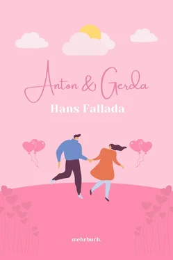 Hans Fallada Anton und Gerda обложка книги